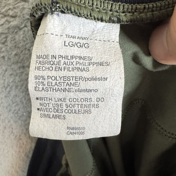 Under Armour Pants Mens L Green Tapered Leg Running Active Gym Stretch - Picture 10 of 11